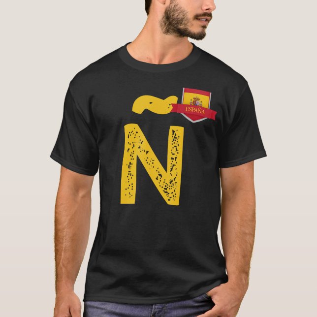 Camiseta Espanha España Human-Flag N Espanha España (Frente)