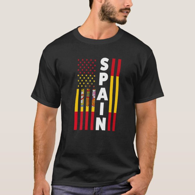 Camiseta Espanha Espanha espanhol (Frente)