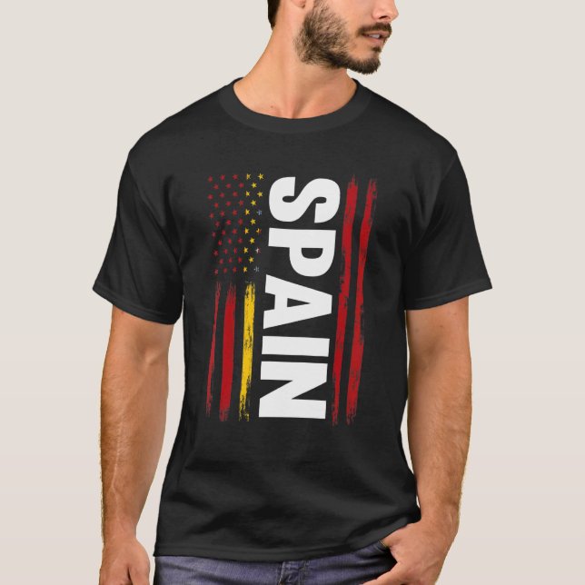 Camiseta Espanha Espanha Espanhola (Frente)