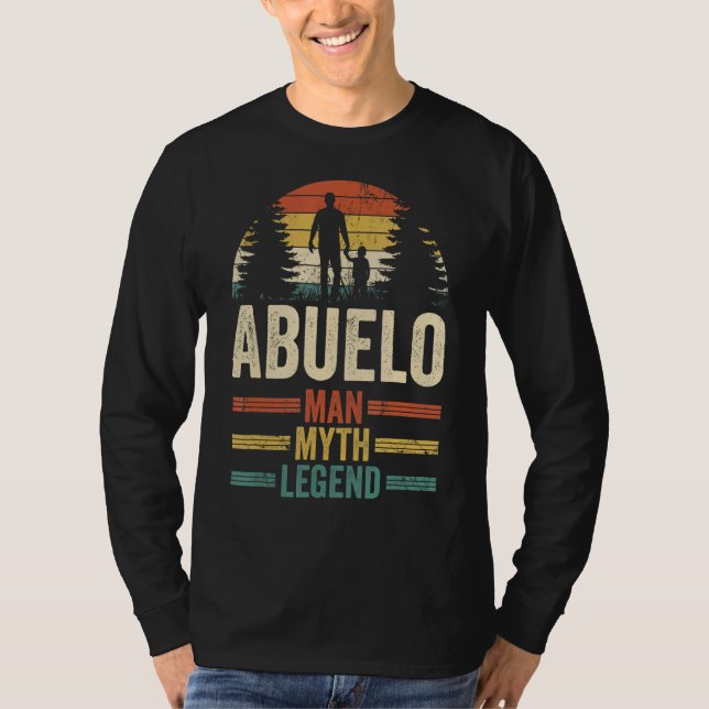 Camiseta Espanha espanhola Abuelo Man Mylend (Frente)