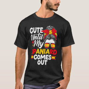 Camiseta Espanha Espanhola de espanha até meu espanhol cheg