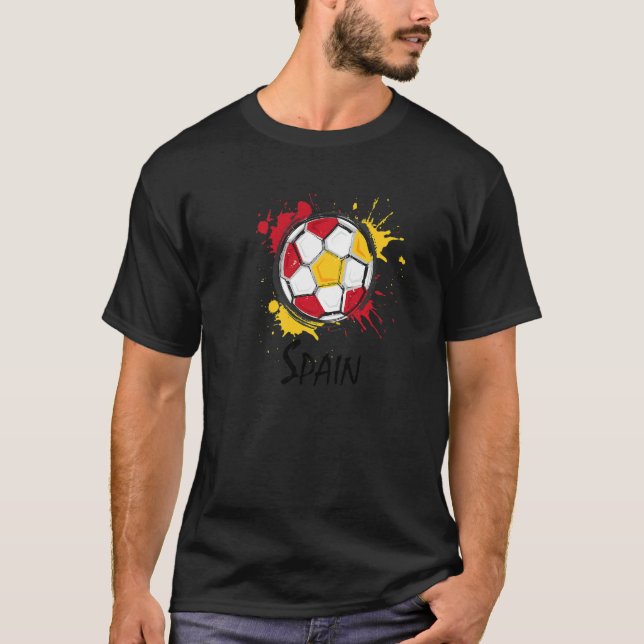 Camiseta Espanha Espanhola de Futebol España (Frente)