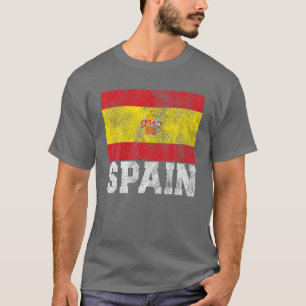Camiseta Espanha Espanhola Orgulho Raia Família Nacional Na