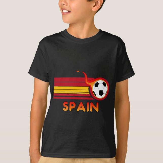 Camiseta espanha-futebol (Frente)
