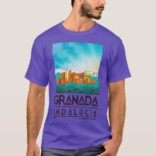 Camiseta Espanha Granada Andalucia
