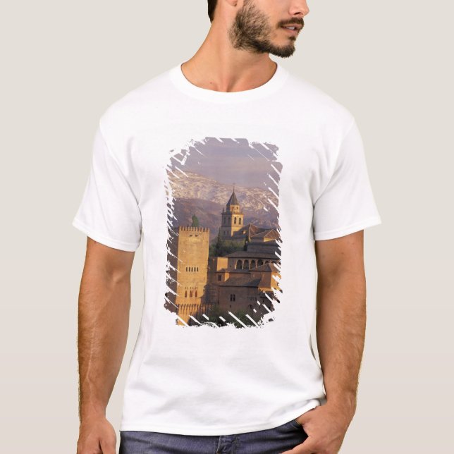 Camiseta Espanha, Granada, Andalucia, Alhambra, 2 (Frente)