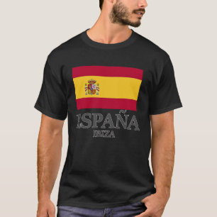 Camiseta Espanha Ibiza Flag Viagem na Europa Feriado