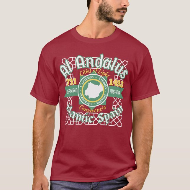 Camiseta Espanha Islâmica Al Andalus (Frente)
