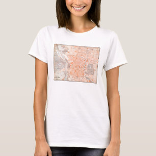 Camiseta Espanha: Mapa de Madrid, C1920