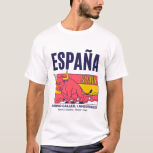 Camiseta Espanha: O Caminho chamou, eu respondi