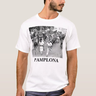Camiseta Espanha Pamplona dos Bulls