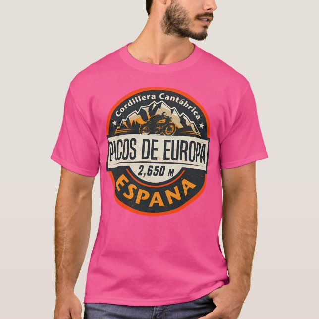 Camiseta Espanha Picos De Europa (Frente)