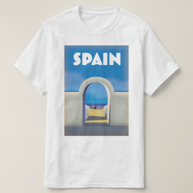Camiseta Espanha Retro Vacinação (Frente do Design)