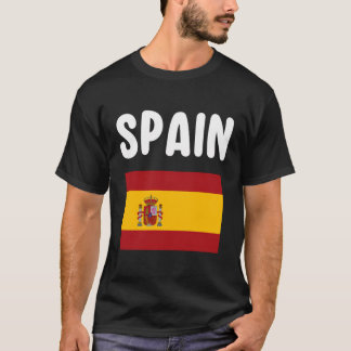 Camiseta Espanha Souvenir - Férias de Bandeira Espana