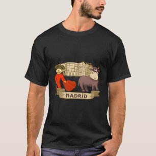 Camiseta Espanha Touro de Bullighting Madrid