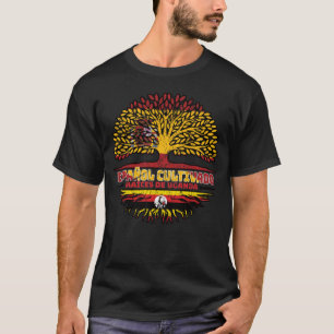 Camiseta Espanha uganense: Bandeira da árvore espanhola