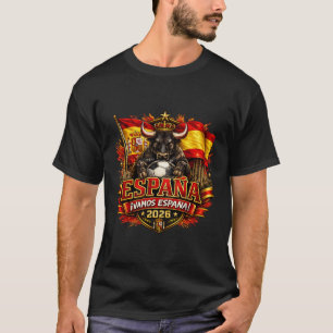 Camiseta Espanha ¡Vamos España! 2026 Fã de Futebol