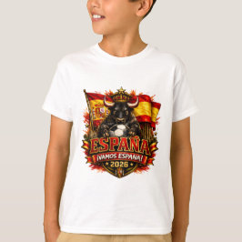 Camiseta Espanha ¡Vamos España! 2026 Fã de Futebol
