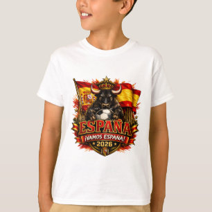Camiseta Espanha ¡Vamos España! 2026 Fã de Futebol