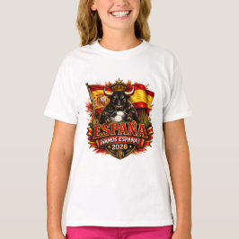 Camiseta Espanha ¡Vamos España! 2026 Fã de Futebol