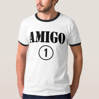 Camiseta Espanhol - amigos faladores: ONU de Numero do