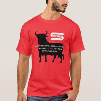Camiseta Espanhol Cojones de Skilt