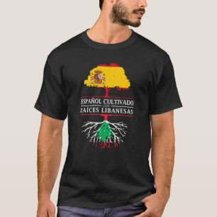 Camiseta Espanhol Cresce Com Raízes Libanesas No Líbano
