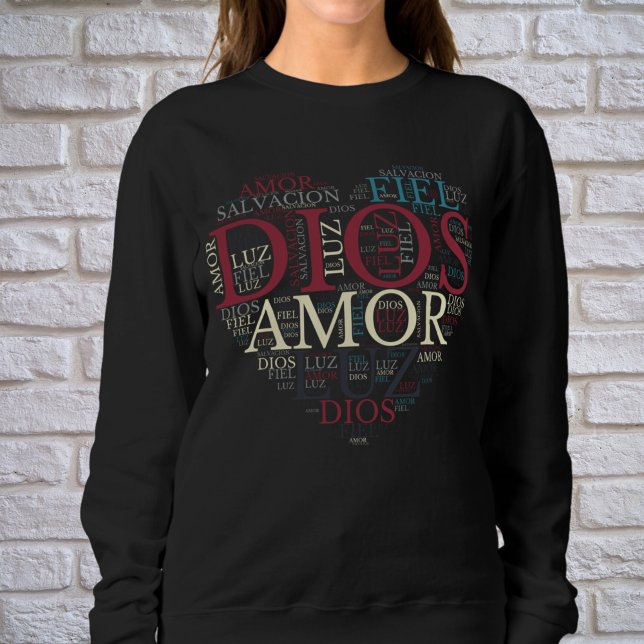 Camiseta Espanhol Cristão de Mulheres do Coração de Deus e  (Criador carregado)