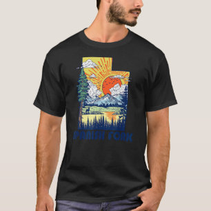 Camiseta Espanhol Fork Utah - Estado State Pride Mountain R