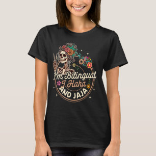 Camiseta Espanhol latino - Maestra bilíngue Eu sou bilíngue