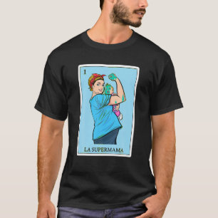 Camiseta Espanhol mexicano Bingo Engraçado Presente Mãe La
