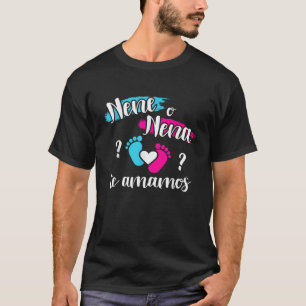 Camiseta Espanhol revela nene amamos mexicano b
