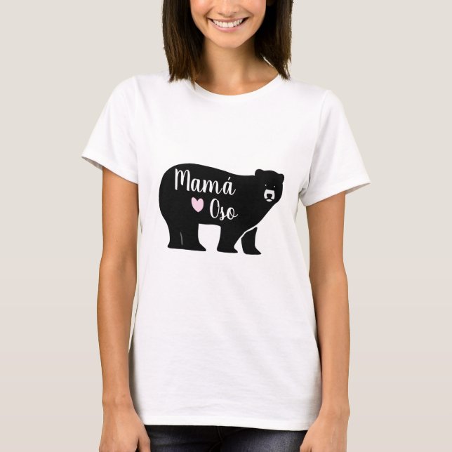 Camiseta Espanhola do Urso Mama (Frente)