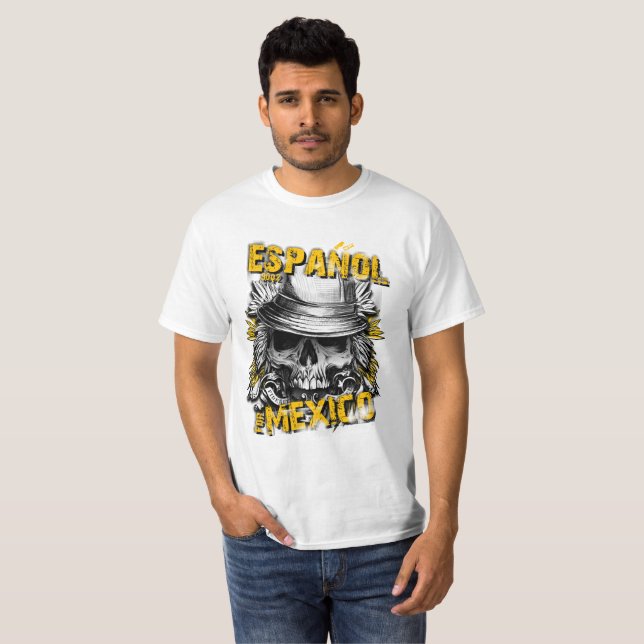 Camiseta Espanol México (Frente Completa)