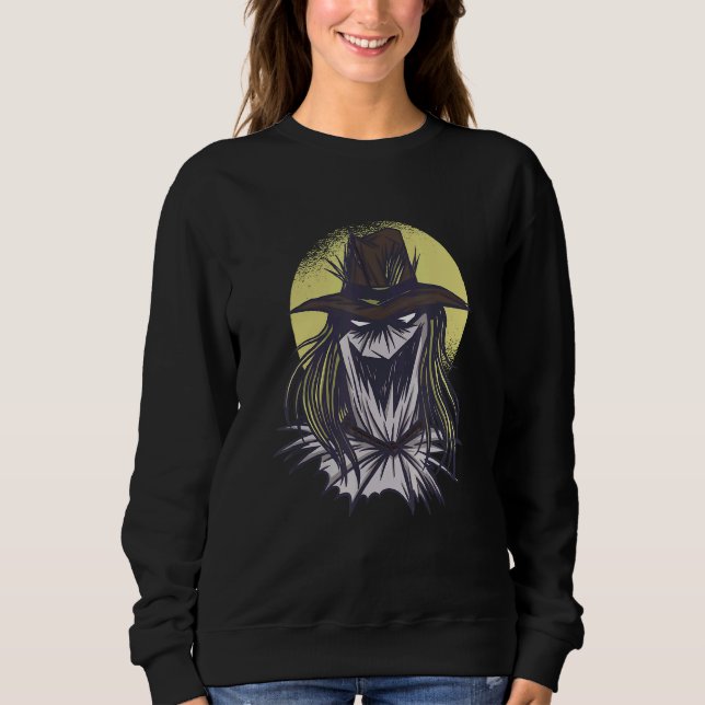 Camiseta Espantalho Assustador de Halloween (Frente)