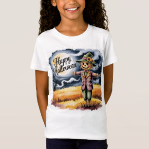 Camiseta Espantalho Caprichoso de Halloween, Espantalho de 