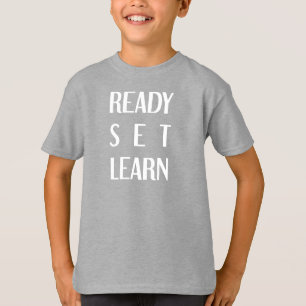 Camiseta Espantografia de volta à inspiração escolar