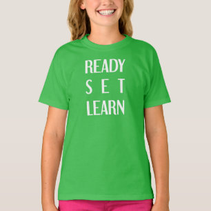 Camiseta Espantografia de volta à inspiração escolar