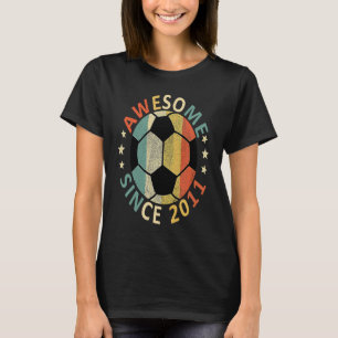 Camiseta Espantoso Desde 2011, 12 Birthday Boy Soccer Playe