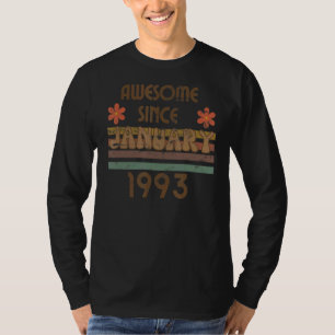 Camiseta Espantoso Desde Janeiro De 1993, Ano De Aniversári