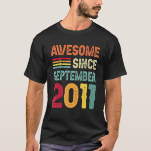 Camiseta Espantoso Desde Setembro De 2011, Aniversário De 1