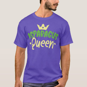 Camiseta Espargos Rainha Jardim Vegetal Vegetariano