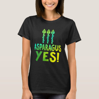 Camiseta Espargos Sim - Espargos Engraçados Amante de Legum