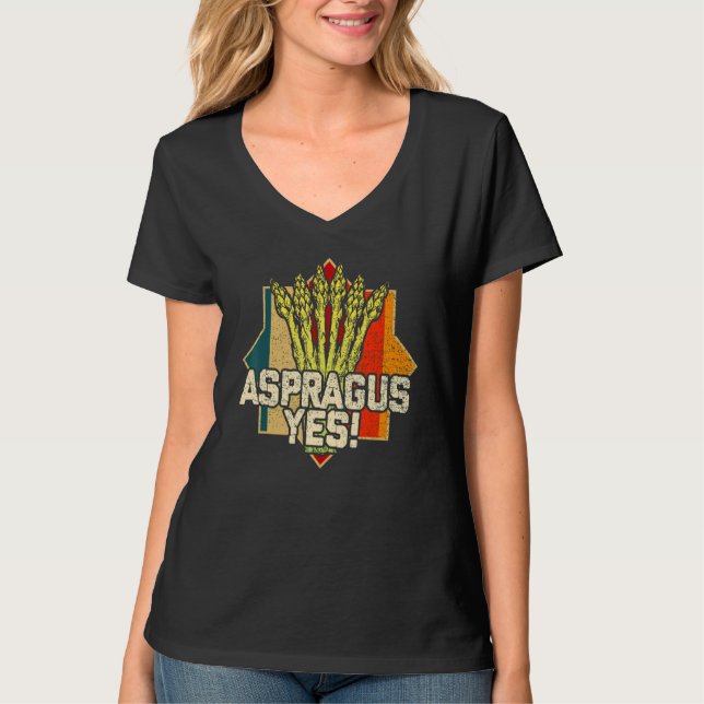 Camiseta Espargos Sim Jardineiro Vegetal (Frente)