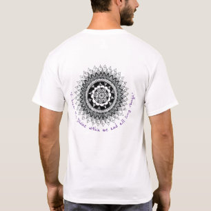 Camiseta especial Chakra Mandala para homens