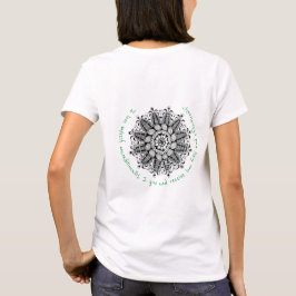 Camiseta especial Chakra Mandala para mulheres