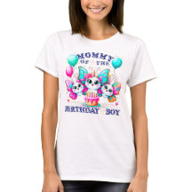 Camiseta especial de aniversário da Mamãe