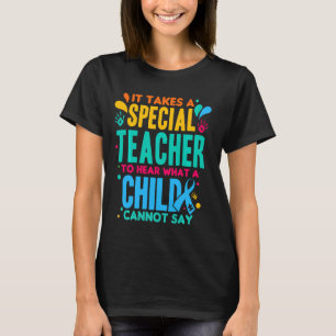 Camiseta Especial de Citação Inspiradora Enganosa Autismo C