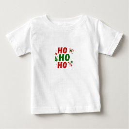 camiseta especial de natal para bebê e criança