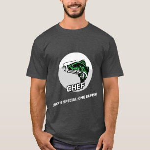 CAMISETA ESPECIAL DO CHEF CHEF: UM PEIXE GRANDE